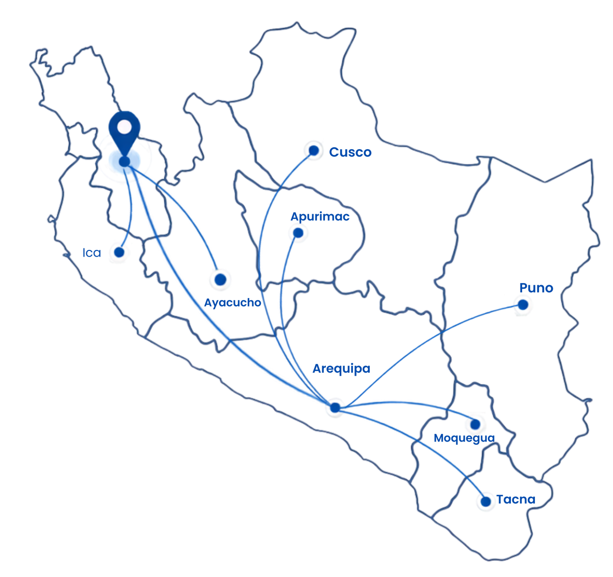 Mapa de Cobertura MultiBeland